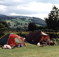Hay on Wye Camping